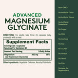 Suplemento Calm Magnesio Glicinato Nature's Bounty 90 cápsulas