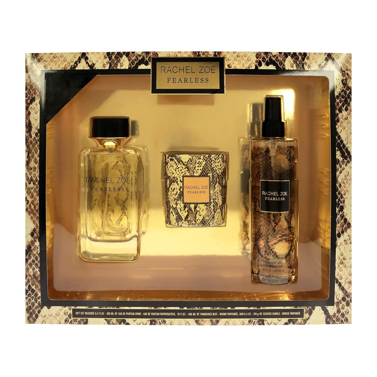 Set de Regalo para Mujeres - Perfume, Vela de Cera y Body Spray