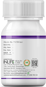 Suplemento Extracto de Regaliz INLIFE, 500 mg, 60 Cápsulas