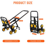 Carretilla Escaladora, capacidad 330 lb, plegable, modelo X123