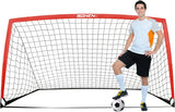 Red de futbol desplegable, fácil de instalar