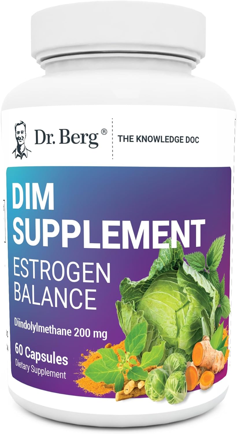 Suplemento de estrógeno DIM con diindolilmetano y pimienta negra