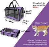 Transportin Suave para Perro Yorkie - Ventilado - 12lb