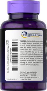 Tabletas de Melatonina 3mg Carlyle | Veganas y Sin Gluten