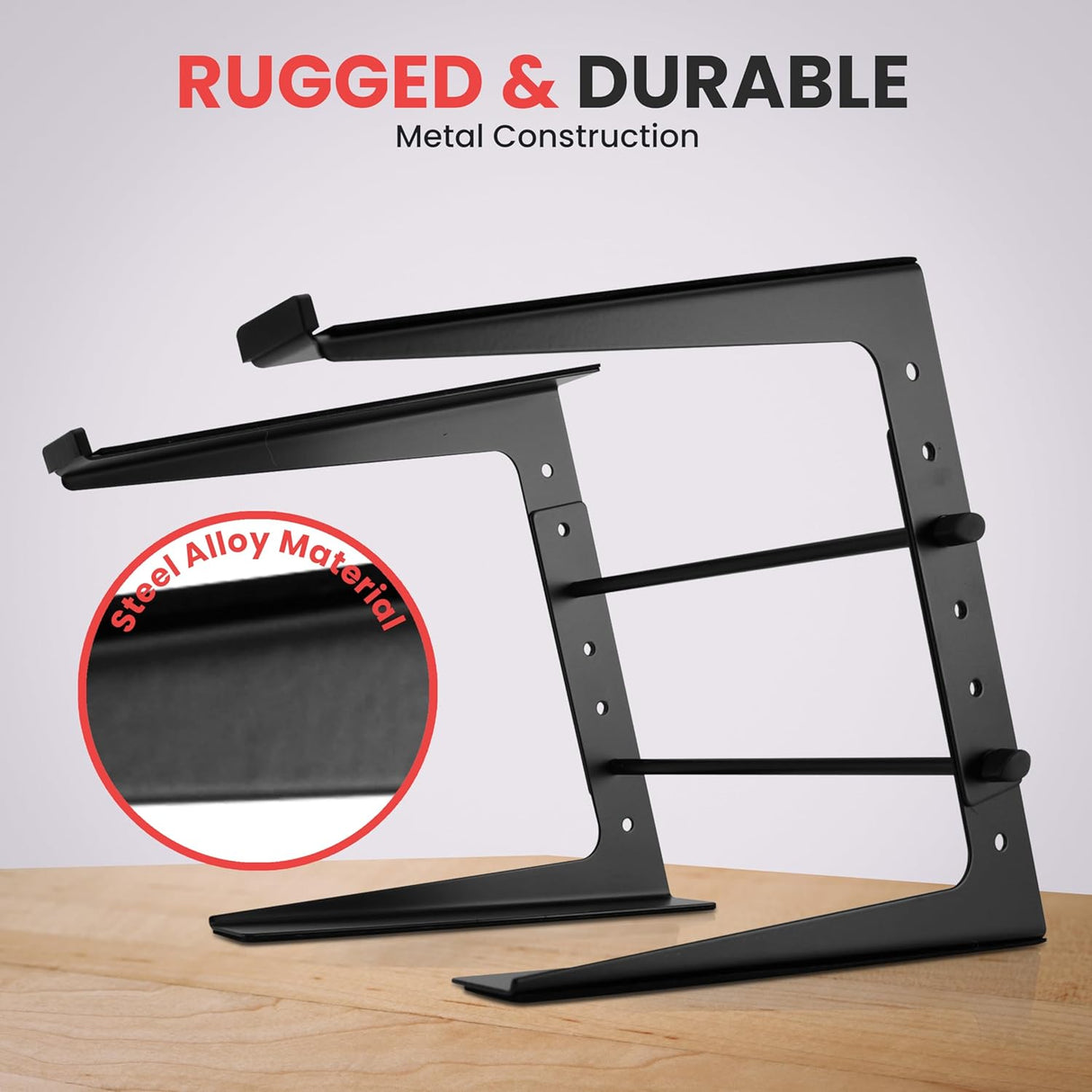 Soporte portátil ajustable para laptop PLPTS25.5 Pyle