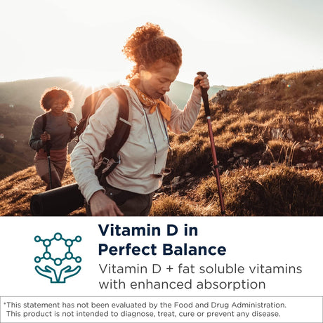 Suplemento de Vitamina D3, Designs for Health, 5000 IU, 60 Softgels