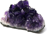 Namzi Piedras de amatista y cristales de roca cruda, racimos de cristal de amatesis natural, geodas con cristales, cuarzo amatista original, geoda de cristales de amatista real, piedras preciosas,
