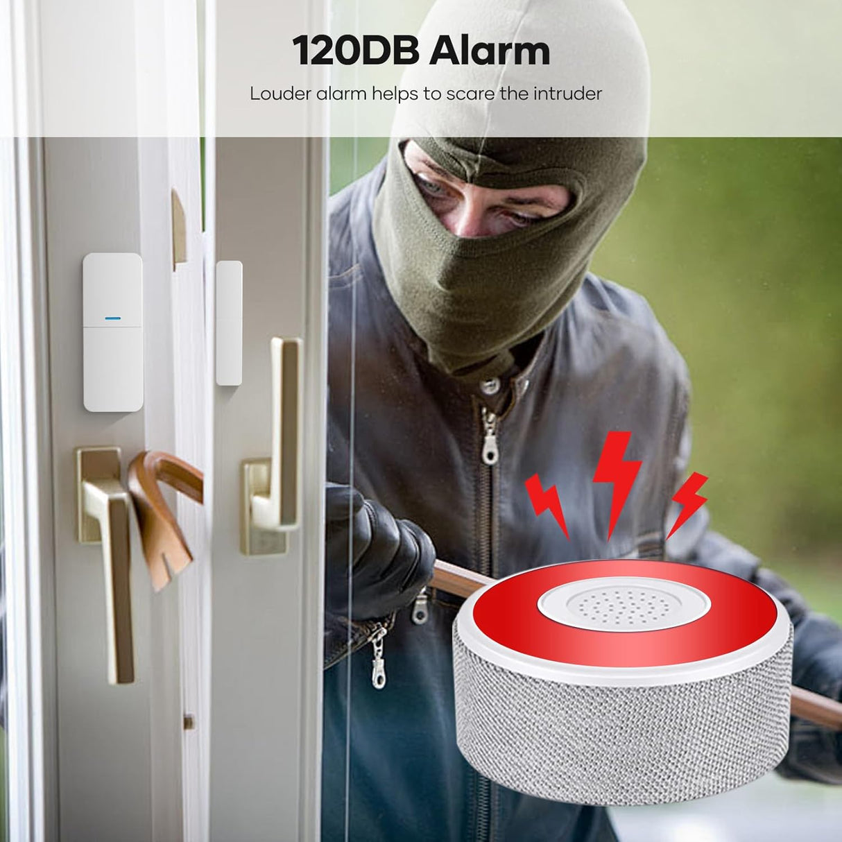 Sistema de Alarma para Hogar, Alerta Inteligente, Sin Cuota