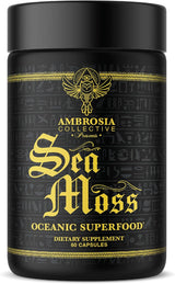 Ambrosia Cápsulas de Musgo de Irlanda 500mg Orgánico Veganas