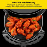 Freidora de aire Chefman 5 Qt,Control digital, Apagado automático