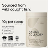 Suplemento Péptido de colágeno marino premium (12 onzas)
