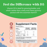 Gomitas de Vitamina D para Niños - Apoyo Inmunológico 1000 IU