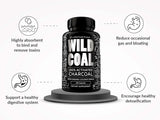 Suplementos Alimenticios Cápsulas de carbón activado