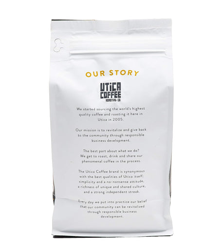Café Molido Decaf Southern Pecan Utica Coffee 16 Oz Reclosable