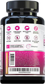 Multi Collagen Burn: Proteínas, Ácido Hialurónico, Vitamina C, Sin Cafeína