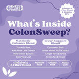 Psyllium Husk Colon Cleanser - ColonSweep - Vegan, 16 OZ