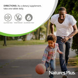 Natures Plus Vitamina B2 Riboflavina 250 mg 60 Tabletas