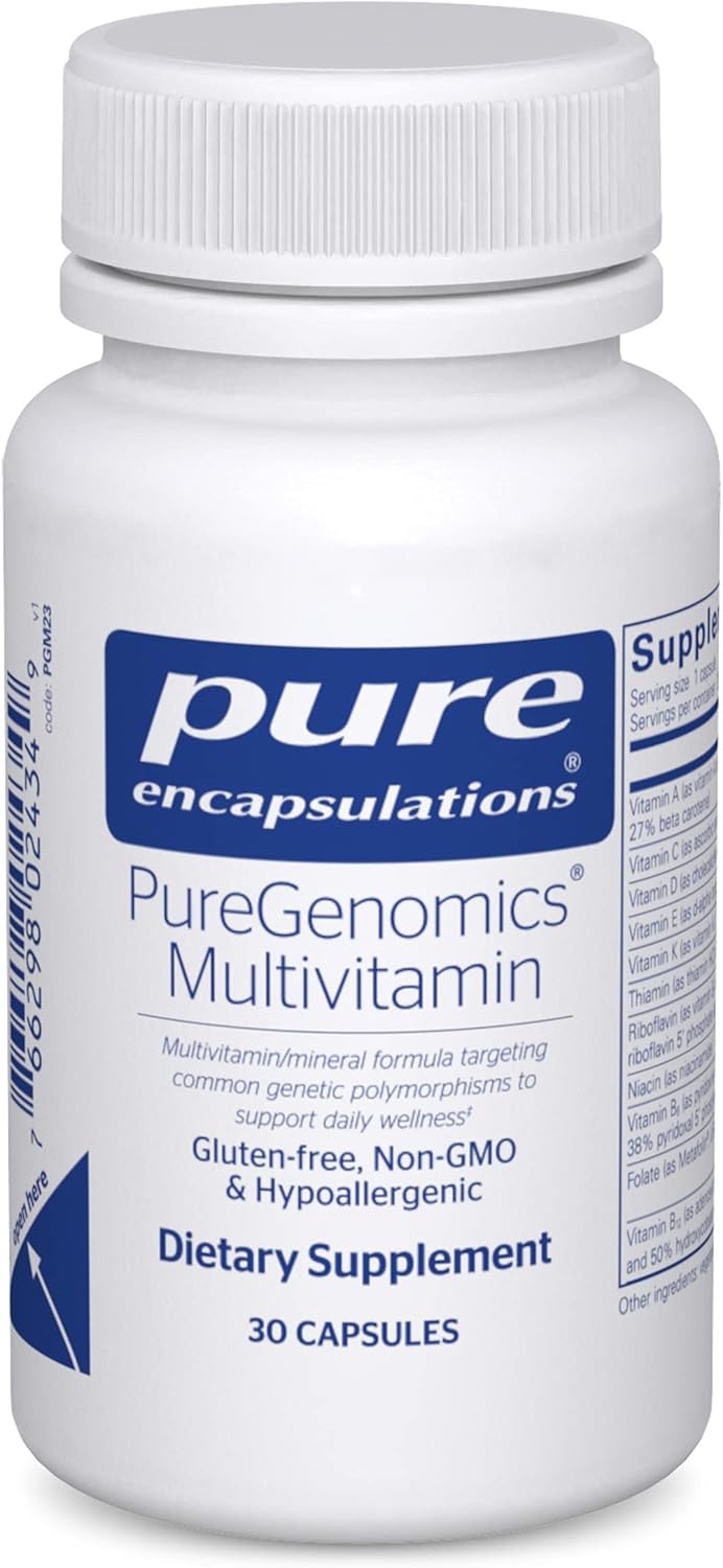 Suplemento Pure Encapsulations PureGenomics Multivitamínico