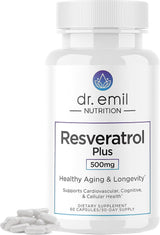 Suplemento de resveratrol para el envejecimiento saludable