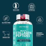 Colágeno Multi para Mujeres y Hombres 1800mg 90 cápsulas
