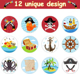 1000 Stickers de Piratas - Diversión y Decoración para Fiestas