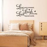 Vinilo Decorativo Rertcioph - Frases Inspiradoras para la Familia