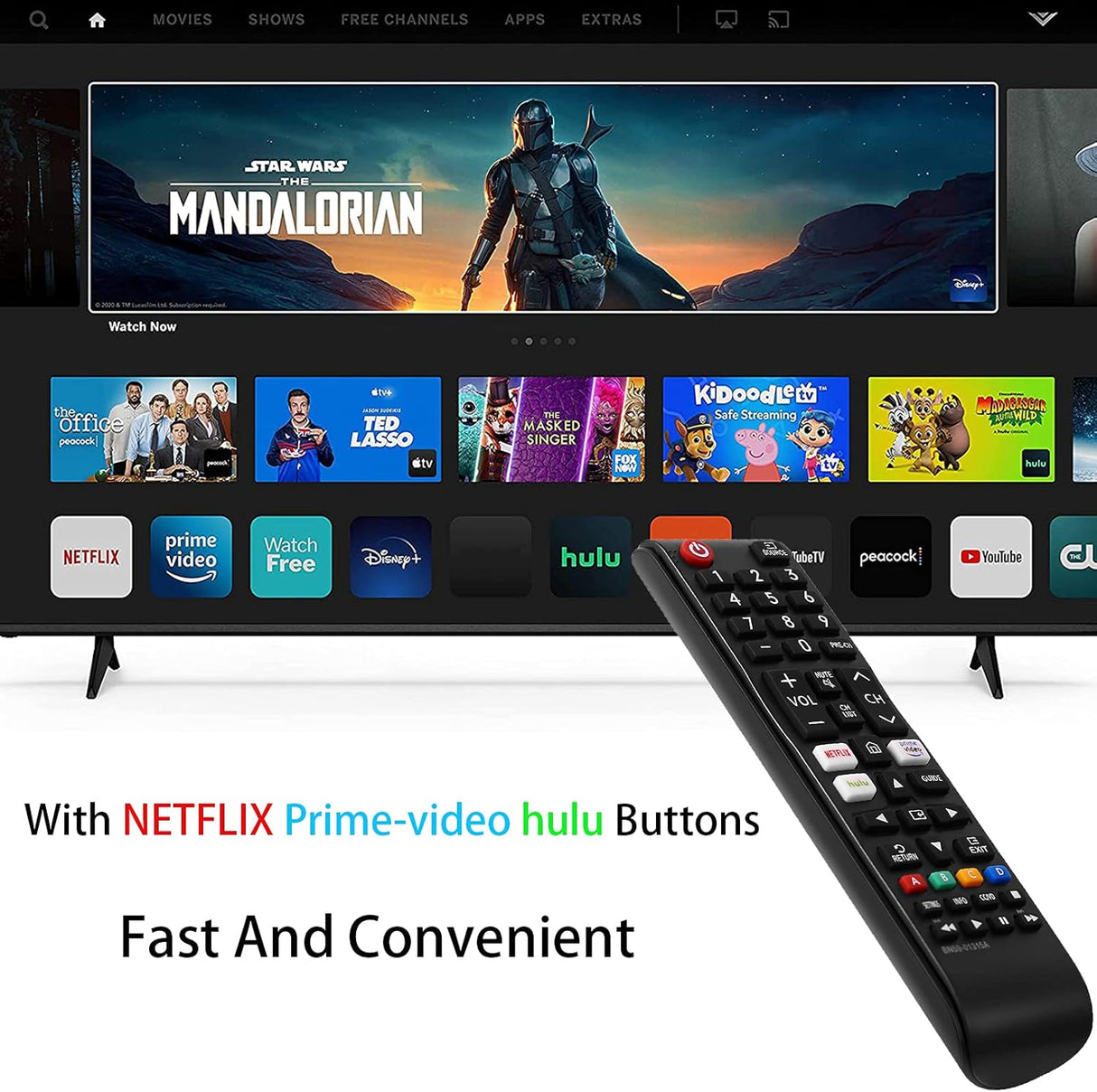 Control Remoto Universal para TV Samsung LCD LED Smart 3D