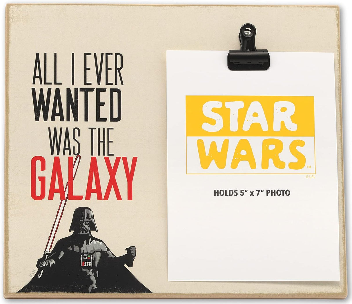 Portarretratos   Star Wars Darth Vader 5 x 7 pulgadas