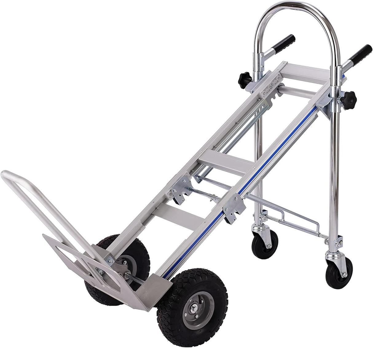 Carretilla 3 en 1, capacidad 1000 lbs, ruedas neumáticas 10