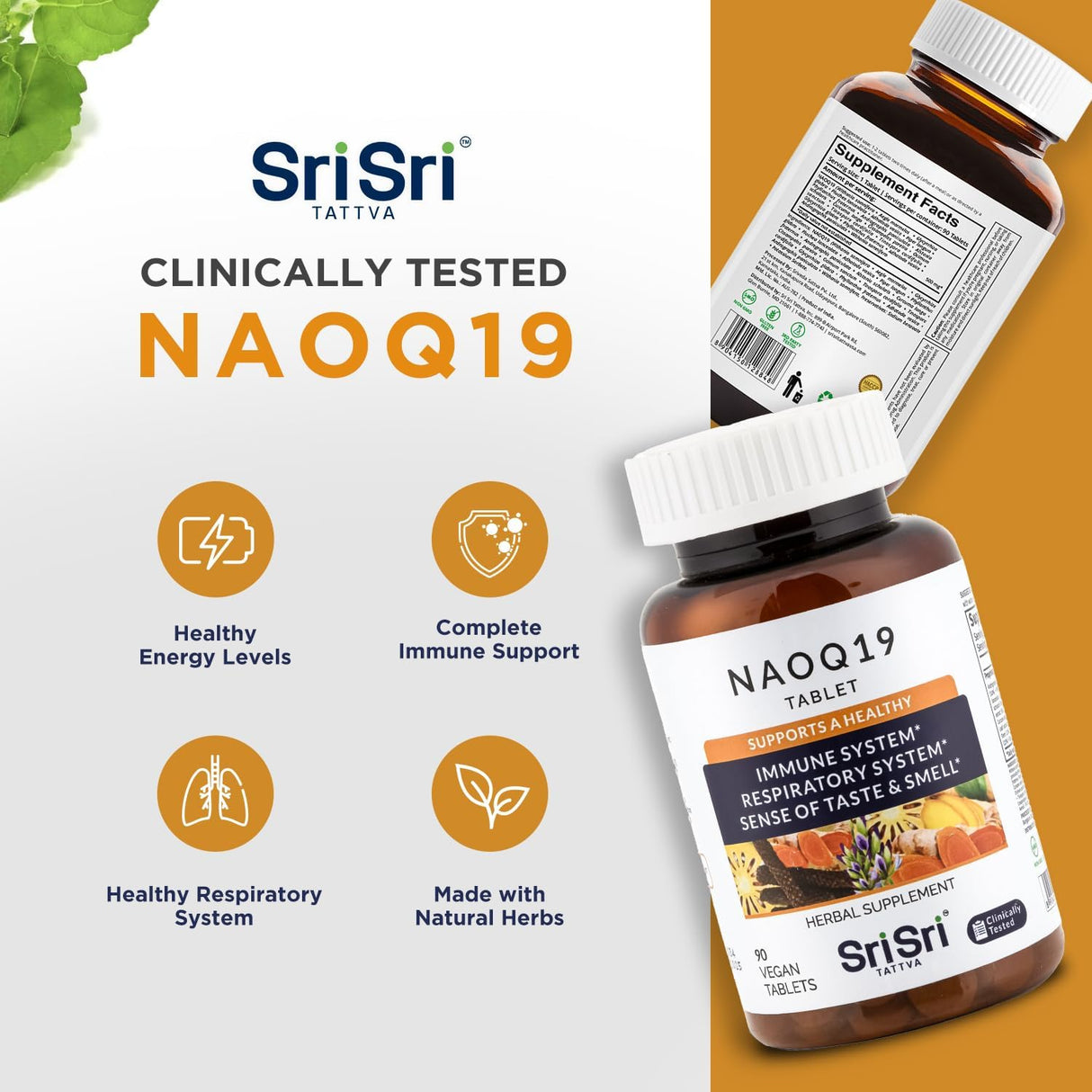 Suplemento Inmunidad Ayurveda con Ashwagandha, Regaliz y Cúrcuma