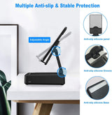 Soporte para teléfono celular con altavoz y base