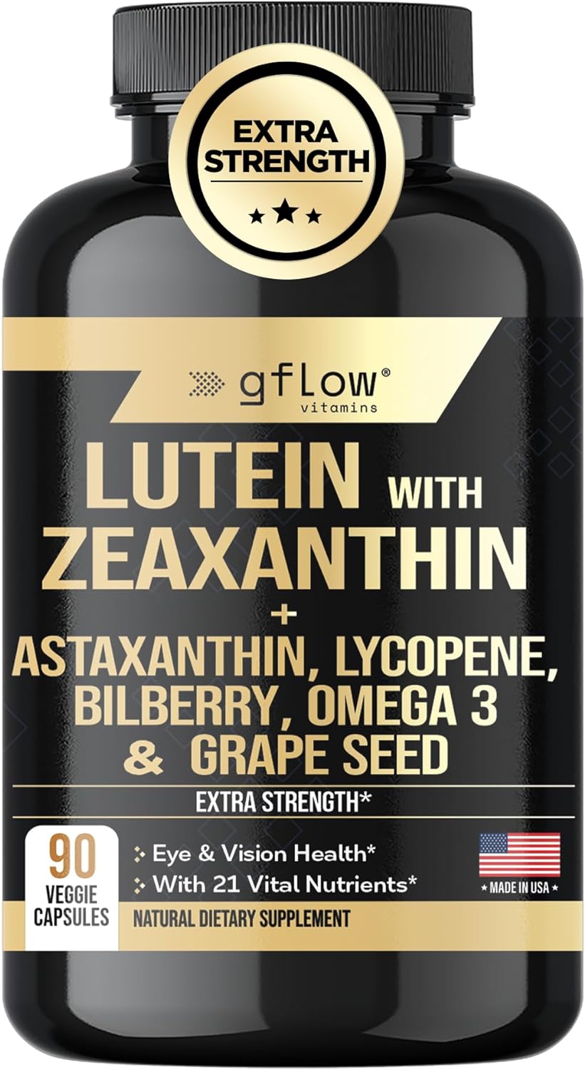 Suplementos de luteína y zeaxantina – Fórmula avanzada