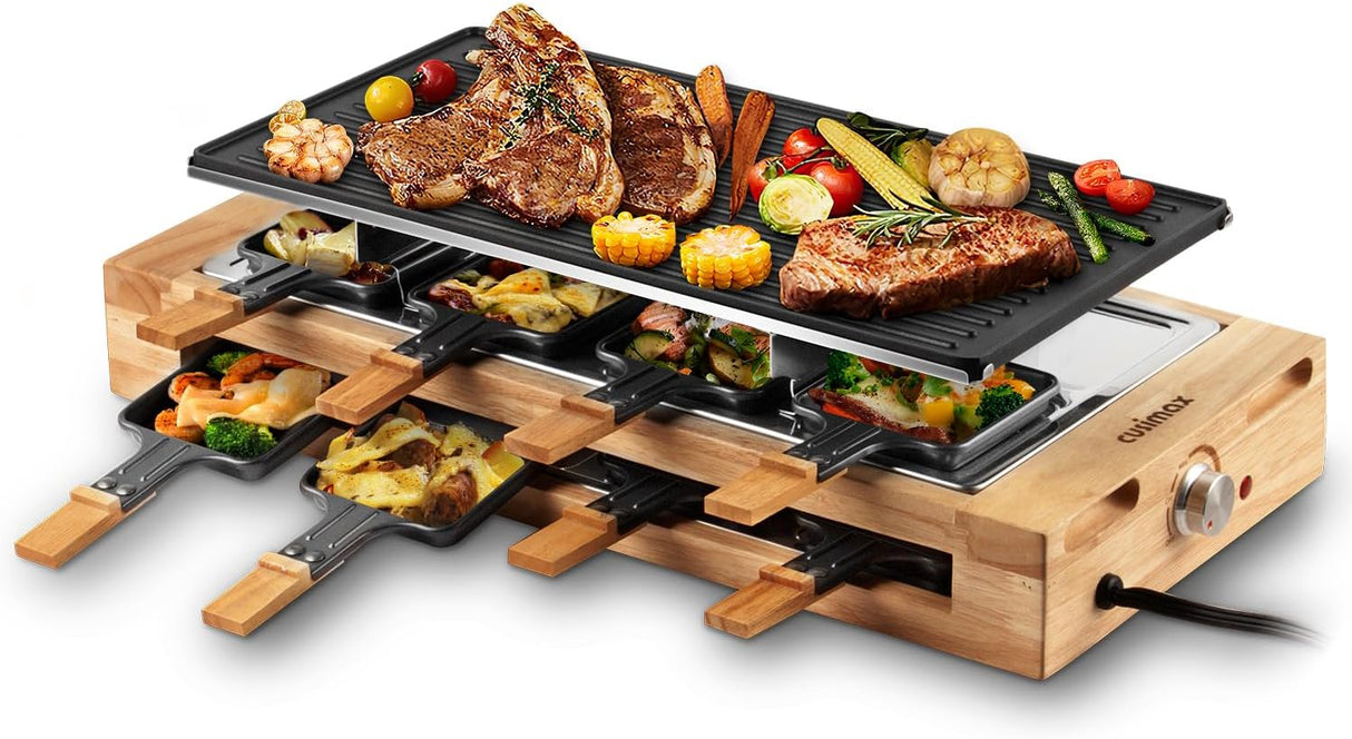 Parrilla eléctrica de 1500 W antiadherente CMRG-300W CUSIMAX