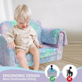 Silla de felpa suave que brilla en la oscuridad para bebés