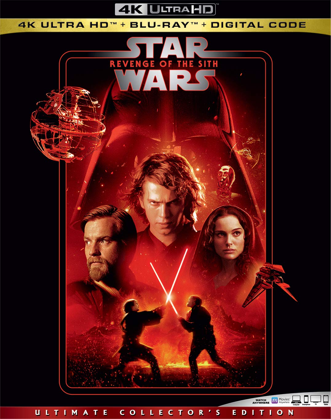 Pelicula Star Wars: La venganza de los Sith  [4K UHD]