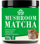Matcha de Hongos, Ceremonial, 7 Superfoods, 150g, 30 Servings