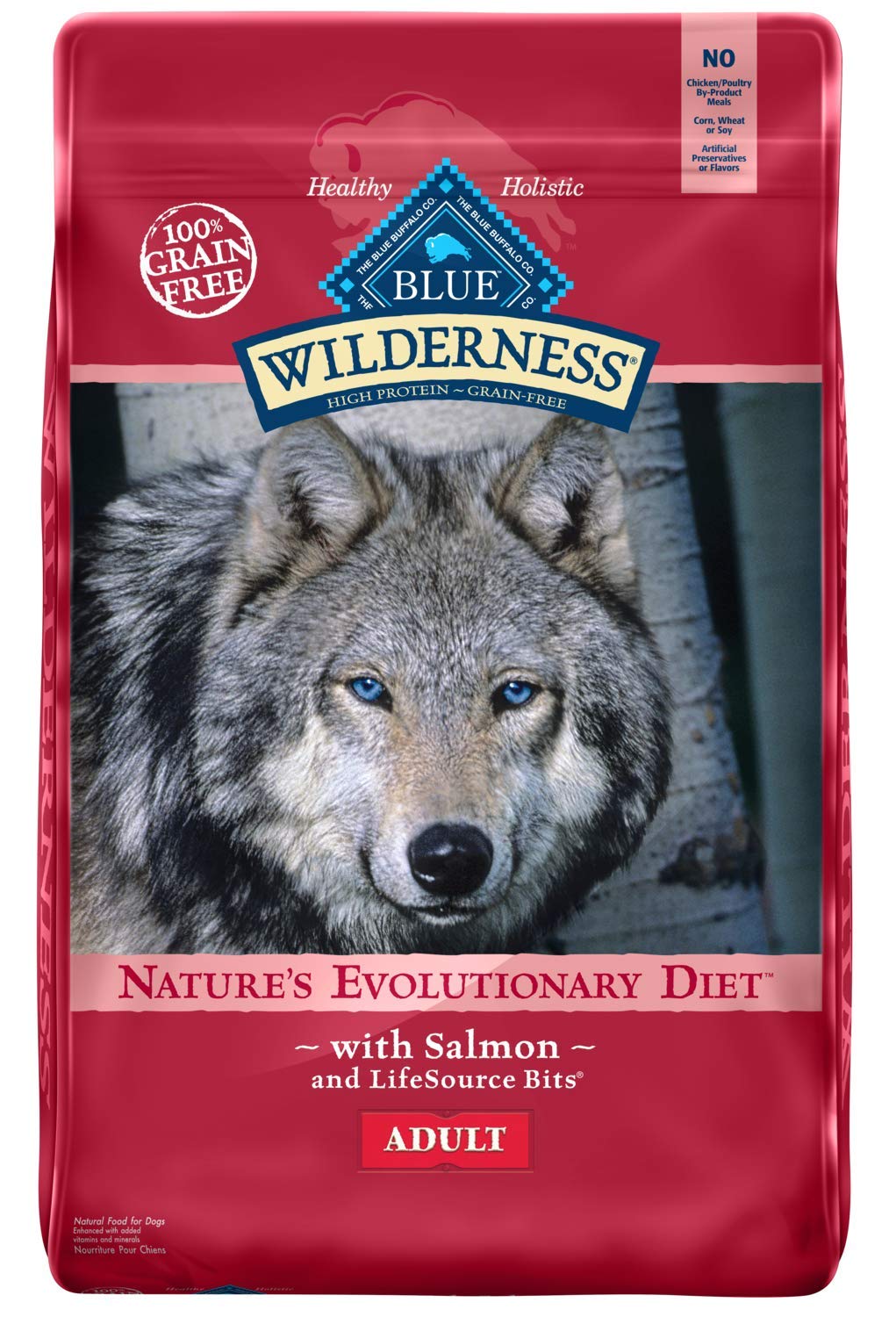 Alimento seco para perros.