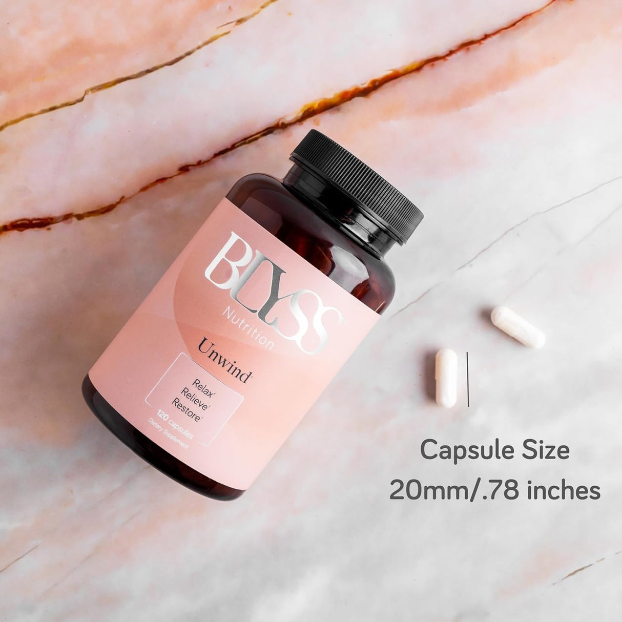 Magnesio Bisglicinato para Mujeres - 200mg Suplemento, 120 caps