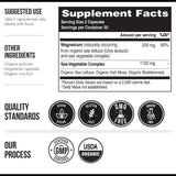 Magnesio Orgánico de Alimentos Integrales - 250 mg