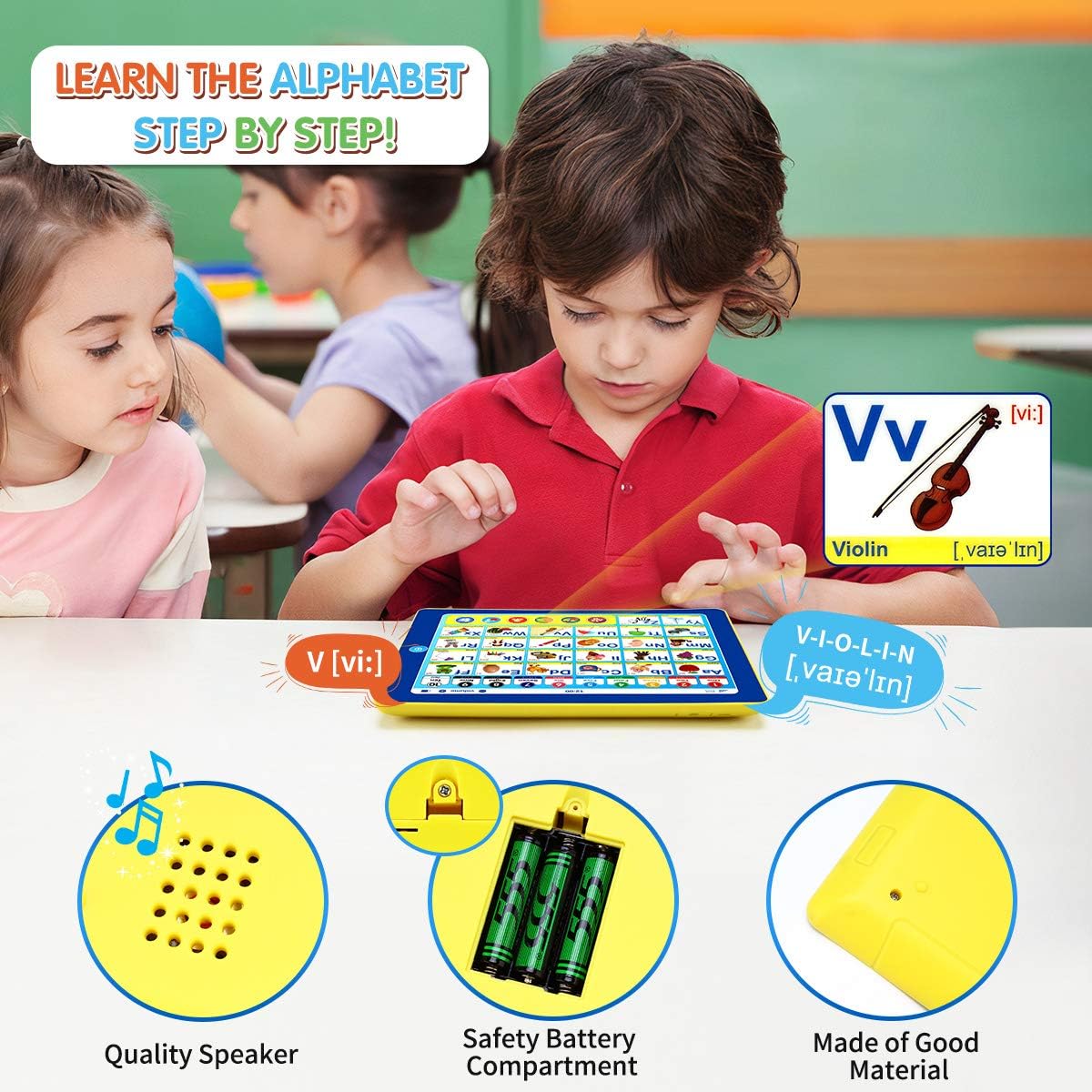 Tablet Infantil 6 en 1 - Juguete Educativo Interactivo