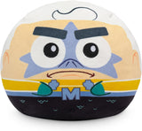Peluches Reversibles TeeTurtle - Mermaidman y Barnacleboy