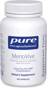 MenoVive Pure Encapsulations Soporte Menopáusico 60 caps