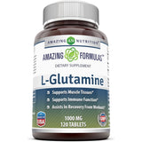 Suplemento L Glutamine 1000 mg 120 tab  sistema inmunológico