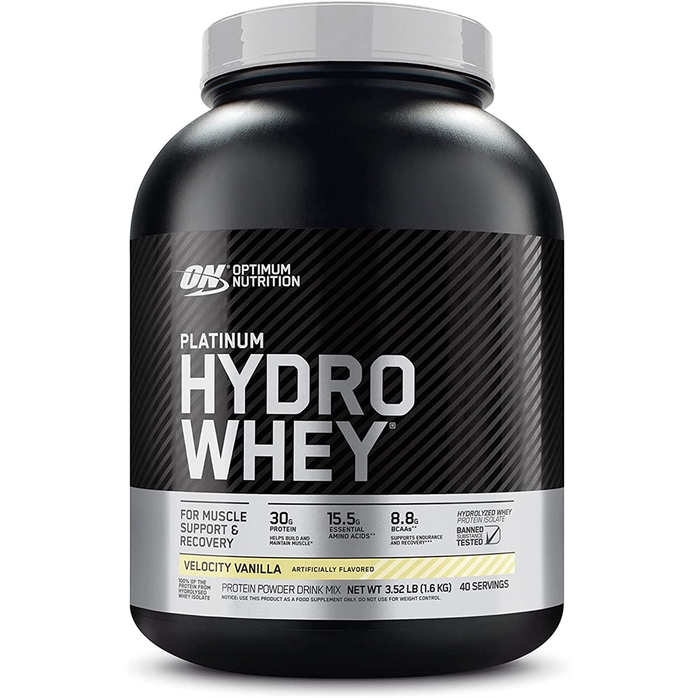 Suplemento Hydro Whey Vainilla Optimum Nutrition Platinum