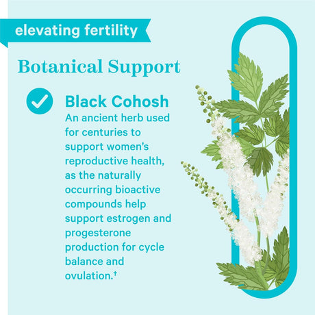 Suplementos de Cohosh Negro para Mujeres Pink Stork