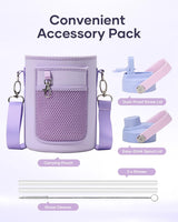 Botella de agua aislada BUZIO 64oz, acero inoxidable, con tapa