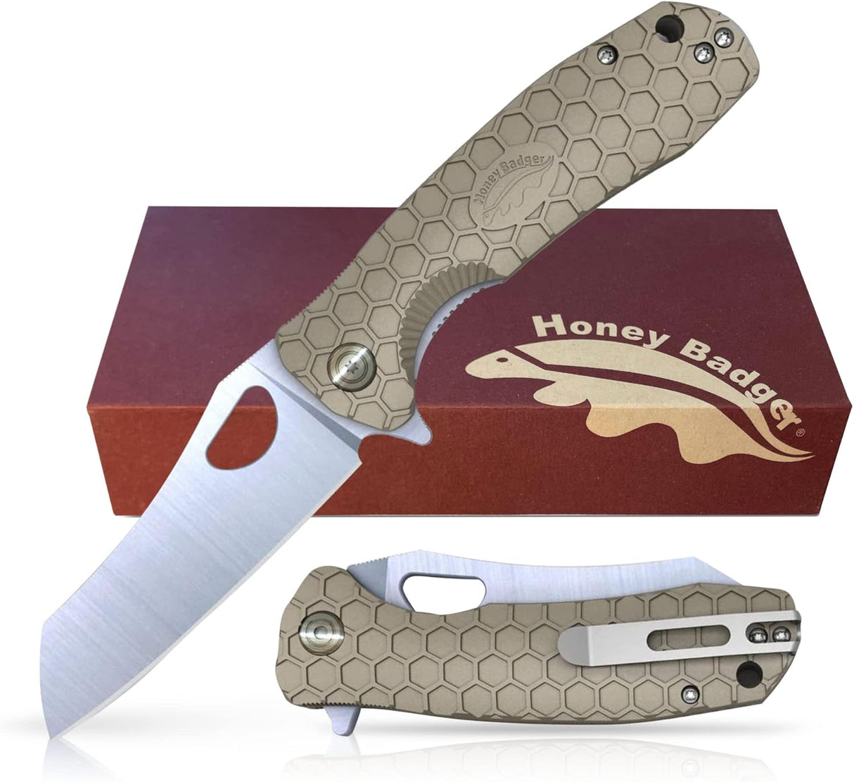 Cuchillo de bolsillo pequeño plegable de acero reversible