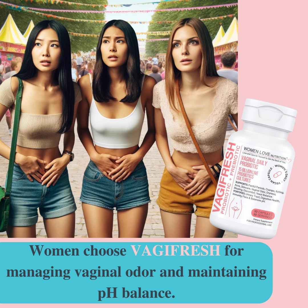 Suplementos  VAGIFRESH, probióticos vaginales