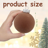 Liliful adornos de Navidad Flocked, Liliful, 15 Pcs, 3.15