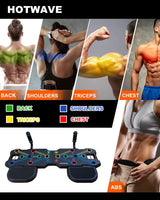 Equipamiento de Ejercicio HOTWAVE con 20 Accesorios, Modelo Pro